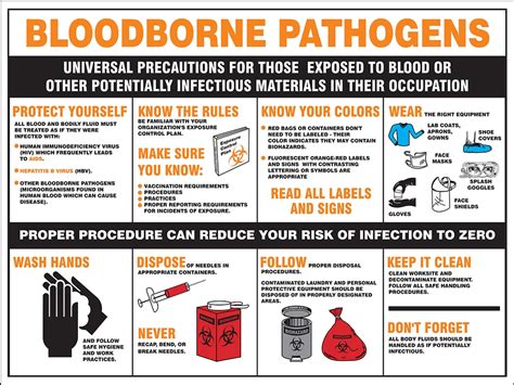 bloodborne precautions color code