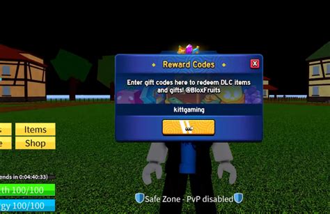 blox fruit 2x exp code 1 hour