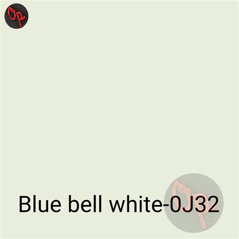 blue bell white color code