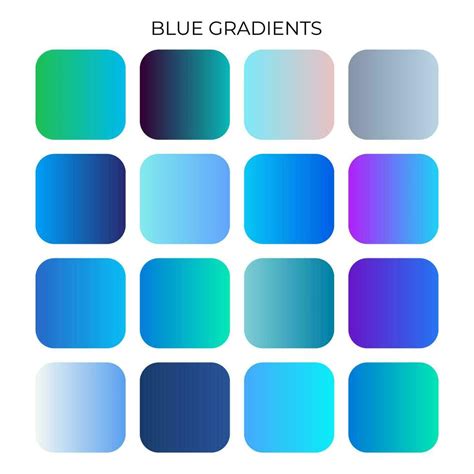 blue gradient color code generator