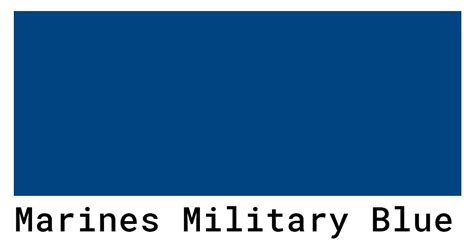 blue marine colour code