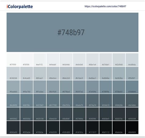 bluish grey colour code