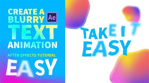 blurry text after effects