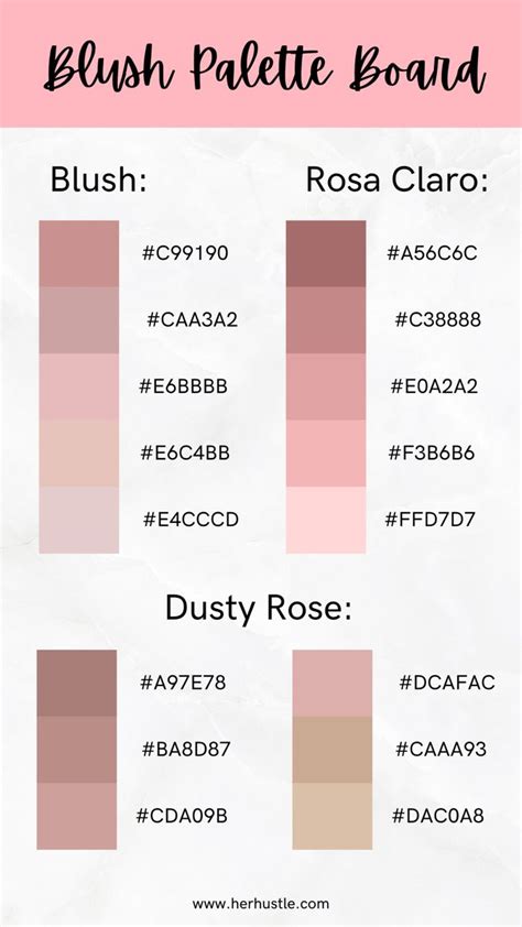 blush color code