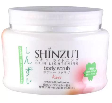 body scrub shinzui sensitive skin