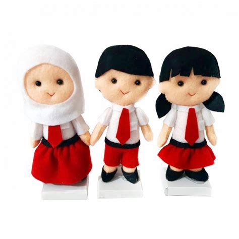 boneka flanel