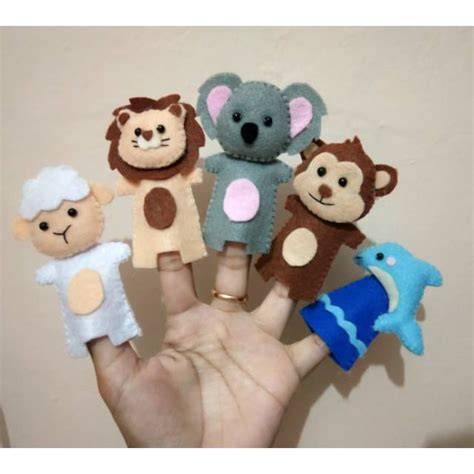 Boneka Jari Flanel