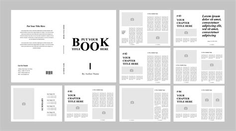 book layout examples