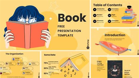book presentation template