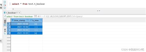 boolean data type in clickhouse