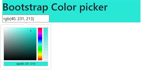 bootstrap 5 color picker codepen