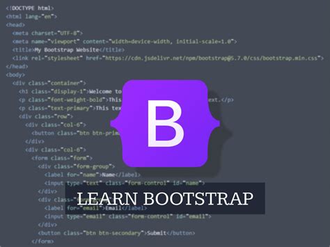 bootstrap with example