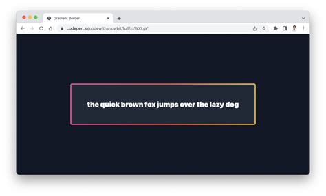 border gradient color tailwind css