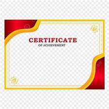 Bingkai sertifikat dari kardus