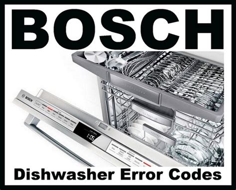 bosch dishwasher not starting no error code