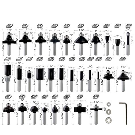 Bosch Router Bits Catalog