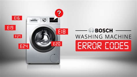 bosch washing machine e56 error code reset