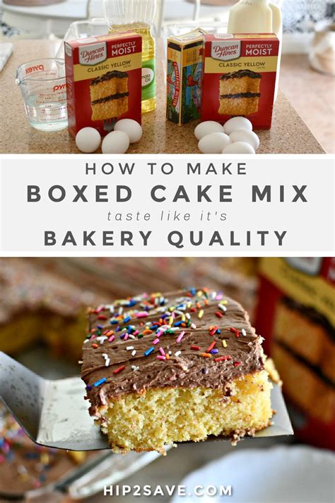 boxed cake mix hacks recipes