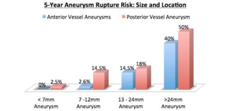 Brain Aneurysm Size Chart