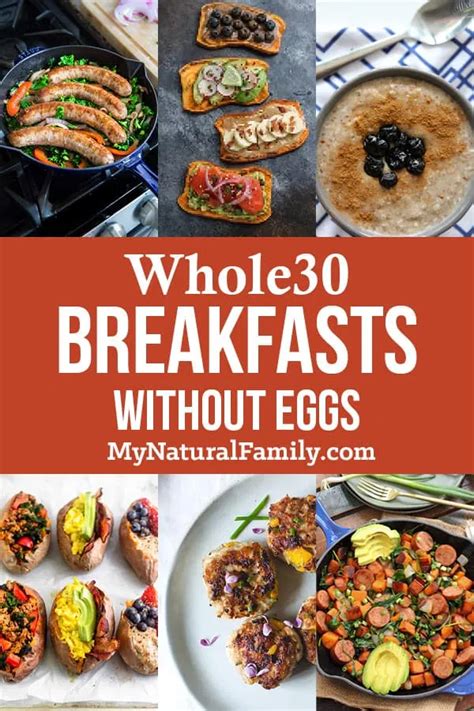 breakfast items to make without eggs