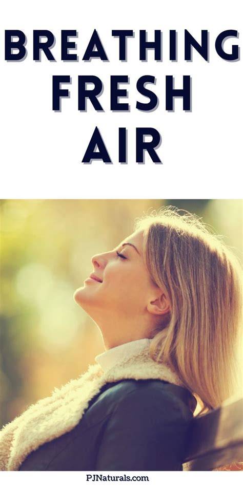 breathing fresh air
