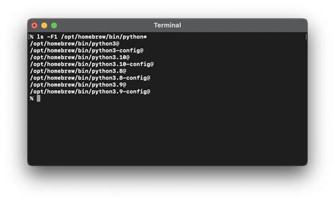 brew install python 3.8 10