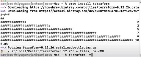 brew install terraform latest version