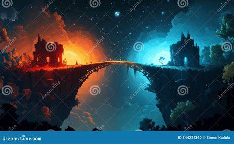 Bridge connecting different worlds