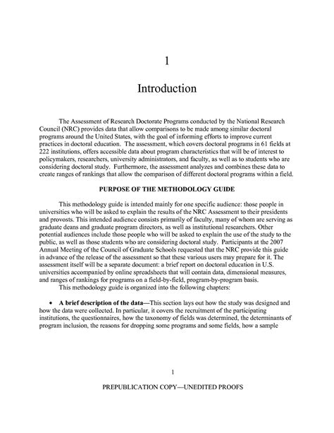 brief introduction in research