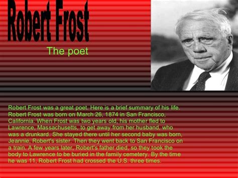 brief introduction of robert frost