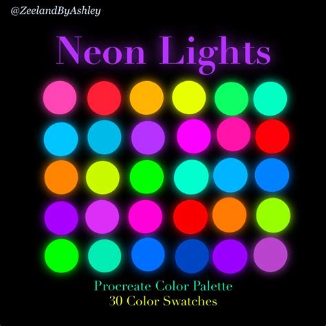 bright neon hex code
