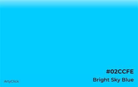 bright sky blue color code