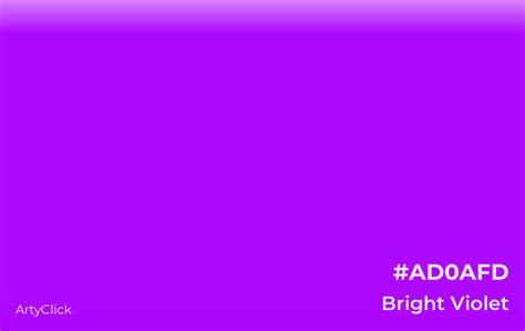 bright violet colour code