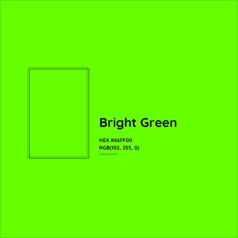 brightest green color hex code