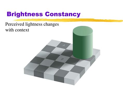 brightness constancy example