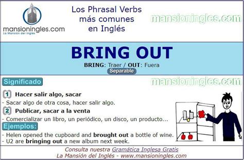 bring out meaning in english