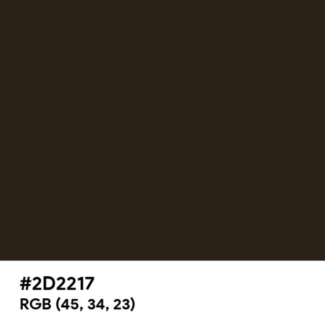brownish black colour code