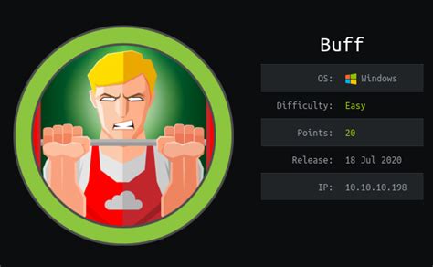 Buff Hackthebox Walkthrough