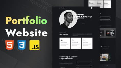 build a personal portfolio webpage github