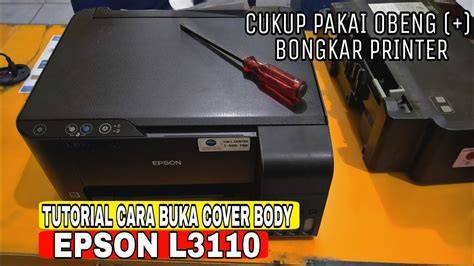 buka cover printer
