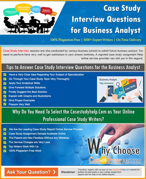 business analyst case study questions and answers