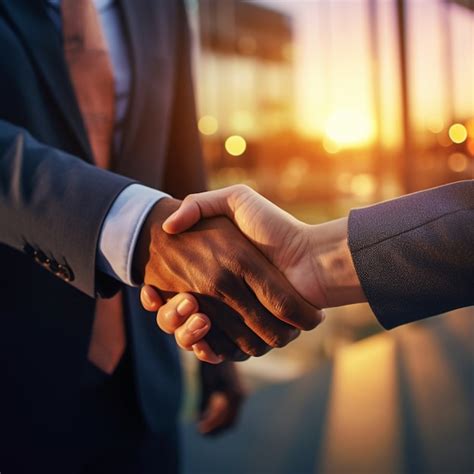 business handshake
