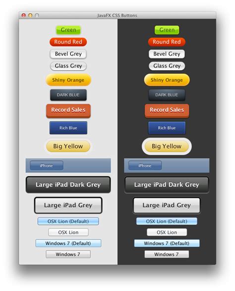 button styling css examples