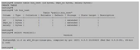 bytea data type in postgresql example