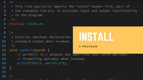 c language software for windows 10