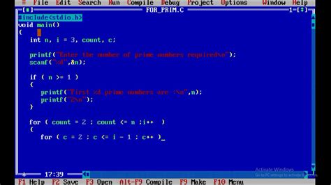 c program to print prime numbers from 1 to n using function