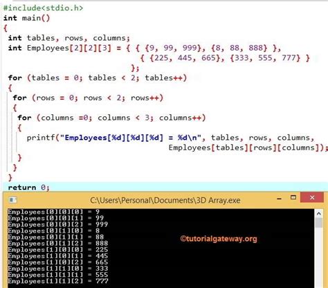 c programming array examples pdf
