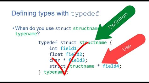 c typedef struct vs struct