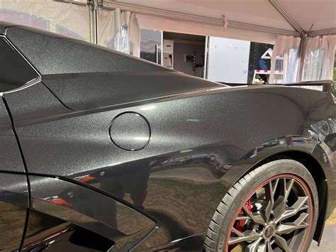 c8 corvette carbon flash paint code