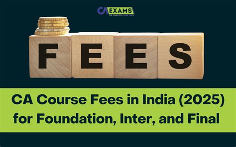 ca course fees structure